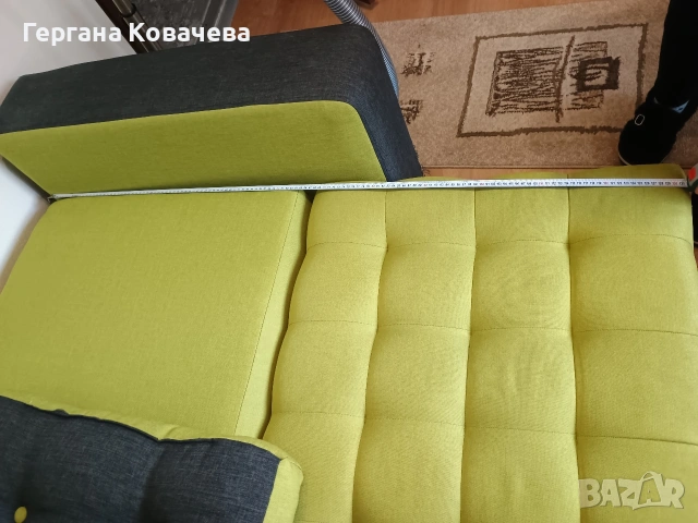 Разтегателен диван тройка, снимка 2 - Дивани и мека мебел - 54174473