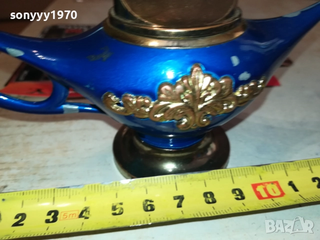 МЕТАЛНА ЗАПАЛКА-ЛАМПАТА НА АЛАДИН-ВНОС SWISS 2109251255, снимка 16 - Колекции - 51785358