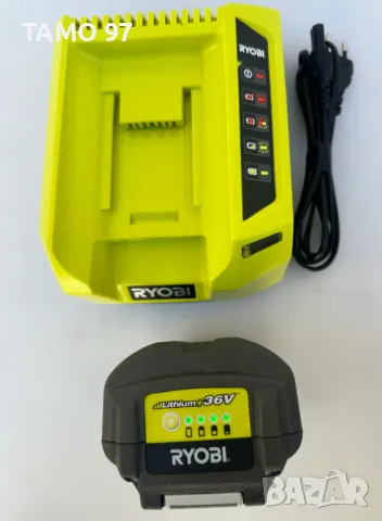 Ryobi RCS36X3550Hi - Мощна акумулаторна резачка за дърва 36V 5.0Ah, снимка 10 - Други инструменти - 47769595