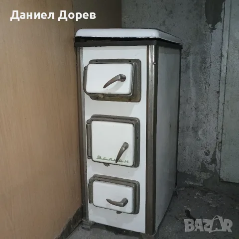 Чугунена ретро печка Балкан, снимка 2 - Камини - 56456794