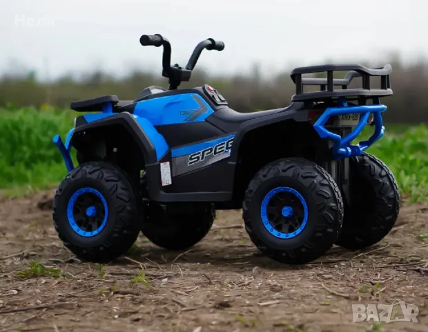 Акумулаторен бъги MINI 4X4 12V,MP3 плейър, с меки гуми и WiFi дистанционно с Кожена седалка, снимка 7 - Електрически играчки - 50269723