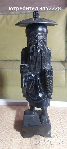 Дърворезба за ценители височина 30см , снимка 2 - Декорация за дома - 53902827