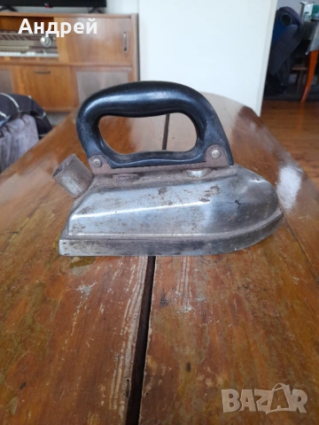 Стара електрическа ютия #7, снимка 3 - Антикварни и старинни предмети - 54345779