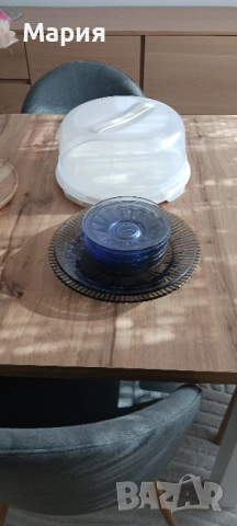 Съд и сервиз за торта лот