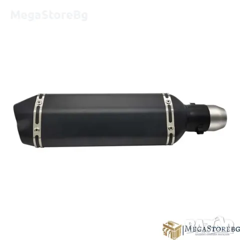 Гърне за мотоциклет мотор PA549 - 40см - ЧЕРЕН МАТ, снимка 4 - Аксесоари и консумативи - 49642321