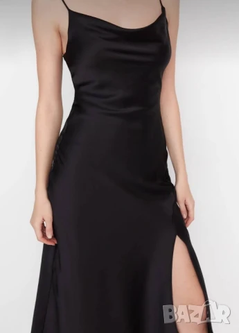 сатенена рокля , снимка 5 - Рокли - 51059721