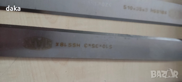 Ножове за абрихт /щрайхмус 510 мм, снимка 4 - Други машини и части - 52018234