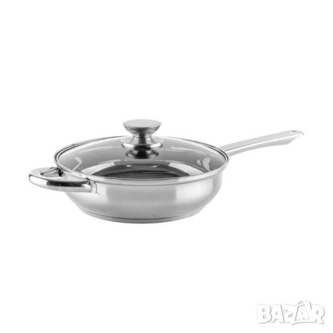 Комплект съдове за готвене Muhler  от 8 части, неръждаема стомана, снимка 3 - Съдове за готвене - 52133752