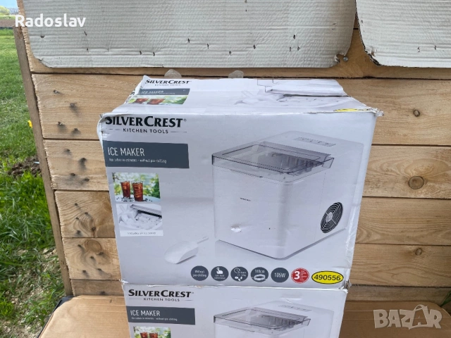 SILVERCREST® SEMK 105 B2 машина за лед на кубчета, снимка 2 - Фризери - 54329662