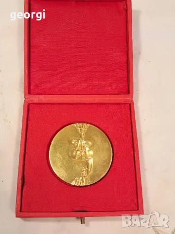 стар семеен медал плакет от соца   7/3, снимка 3 - Колекции - 49792990