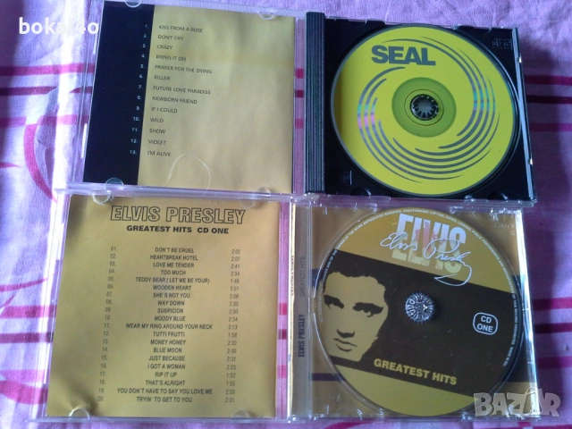 Elvis, John Lennon, Seal, снимка 3 - CD дискове - 43866891