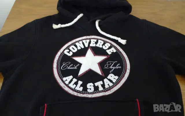 Converse All Star суичър с качулка, снимка 4 - Суичъри - 49261239