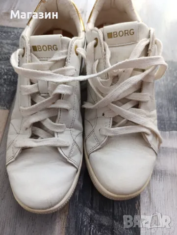 Бели маратонки BORG, размер 40, снимка 1