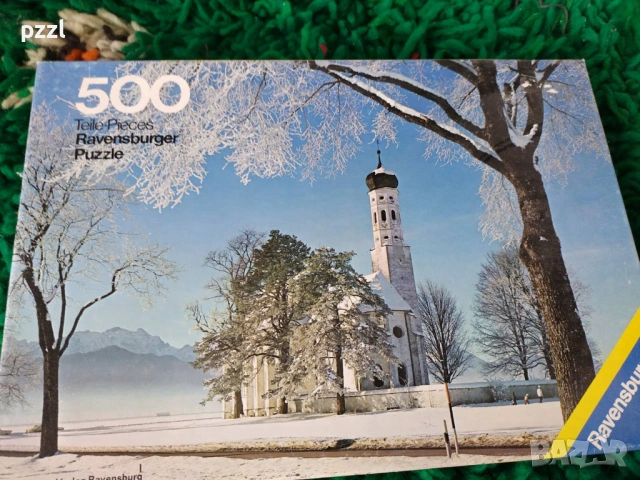 Пъзел "Winter morning” Ravensburger 1975г. 500 части 