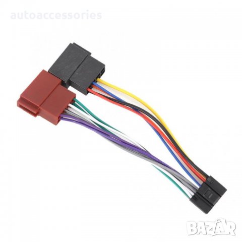 3000051143 Конектор букса за автомобилно радио Kenwood JVC 16Pin ISO, снимка 4 - Аксесоари и консумативи - 37150178