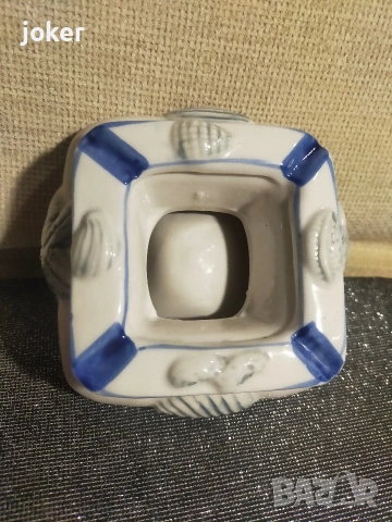 декоративен пепелник с шарки, снимка 4 - Други стоки за дома - 54102511