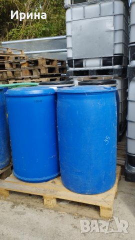 Сини бидони 220л., снимка 2 - Бидони, бурета и бъчви - 42416847