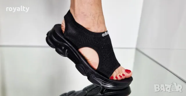 Nike черни дамски сандали 