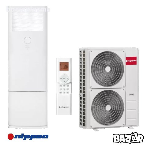 Инверторен колонен климатик Nippon NFGD-48HRFN8-Q / NOE30U-48HFN8-R, 3PH , 48 000 BTU ,Клас А++/А+, , снимка 1 - Климатици - 39484506