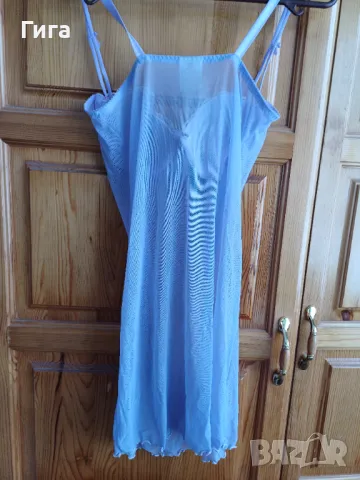 Бледолилава нощница С с твърди чашки 75Б, снимка 6 - Нощници - 48475448