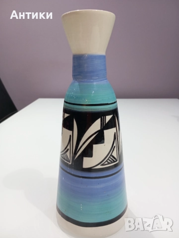 Прекрасна Ваза Антична от племето Ute и Navajo, снимка 5 - Вази - 52527123
