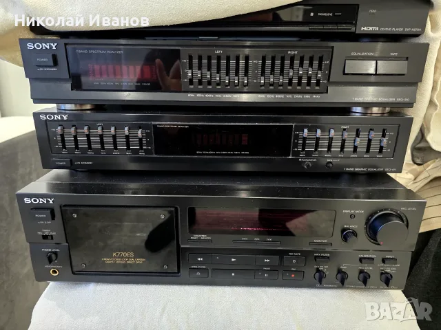 Sony seq equalizacion 411,310,sony tc k770