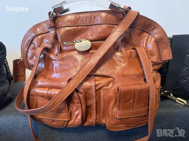 Дамска голяма чанта Chloe от естествена кожа Chloe