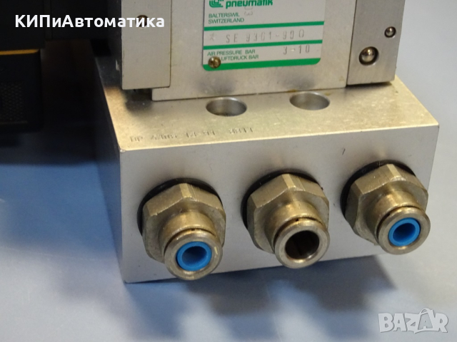 Пневматичен блок за управление Walter Pneumatic SXE 9561-180, SE 9301-900, снимка 3 - Резервни части за машини - 44602206