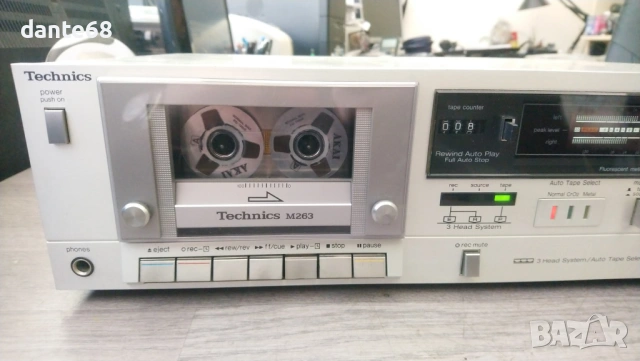 Касетен дек Technics RS-M263, снимка 11 - Декове - 54250786
