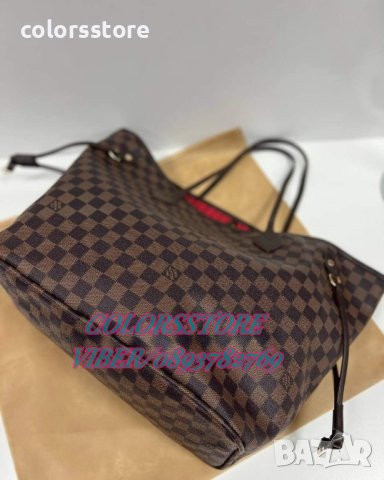 Луксозна нова чанта  Louis Vuitton Neverfull , снимка 5 - Чанти - 40764777