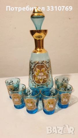 Луксозни сервизи за ликьор и ракия. , снимка 4 - Сервизи - 52617514