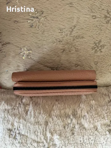 Дамски розов портфейл , снимка 2 - Портфейли, портмонета - 49106067