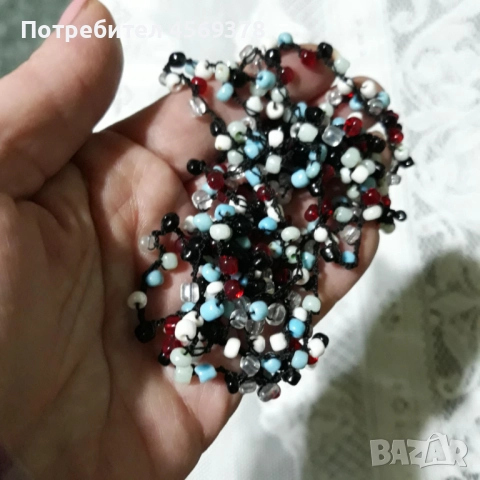 Многоредово Колие с перли , снимка 5 - Колиета, медальони, синджири - 52290604
