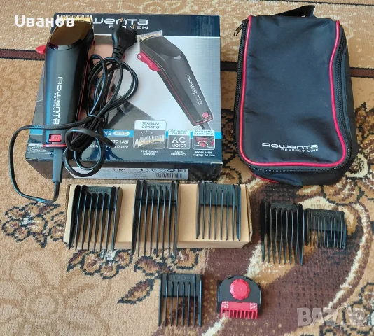Rowenta Perfect Line PRO, като нова, титаниеви ножчета