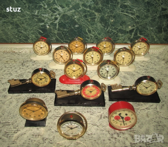 Колекционерски будилници Слава, снимка 2 - Антикварни и старинни предмети - 52863357