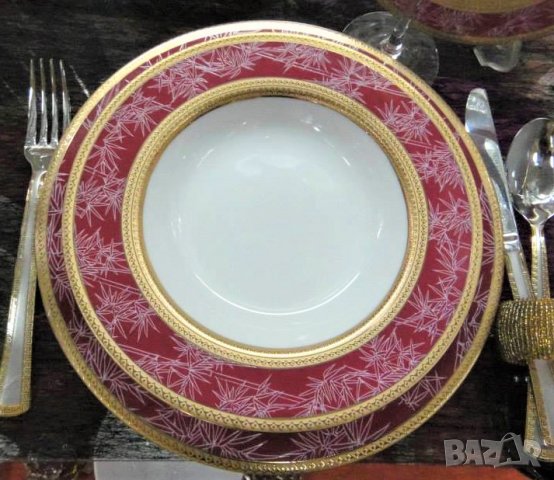 Луксозен сервиз за хранене - комбиниран - 37 части, снимка 5 - Сервизи - 35380904