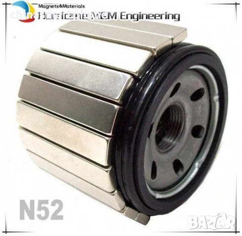 100x20x10mm МАГНИТ-65кг. неодимов N52, Neodymium magnet NdFeB magnit, снимка 10 - Други стоки за дома - 30044524