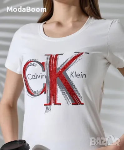 Calvin Klein дамска тениска , снимка 3 - Тениски - 48934528