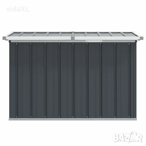 vidaXL Градински сандък за съхранение, антрацит, 109x67x65 см, снимка 4 - Ракли - 56147680