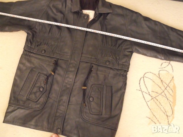 кожено яке, снимка 2 - Якета - 38303571