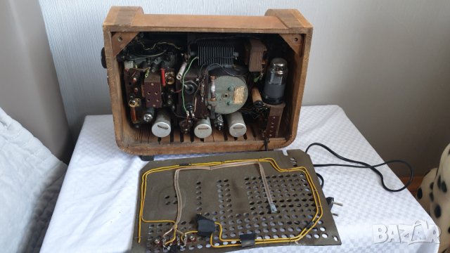 Колекционерско радио VEB Stern Radio Sonneberg Super 875/55, снимка 10 - Антикварни и старинни предмети - 44158289