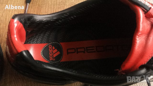 ADIDAS PREDATOR размер EUR 40 2/3 / UK 7 бутонки естествена кожа 32-11-S, снимка 13 - Спортни обувки - 34540633