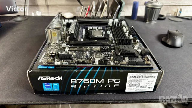 Intel i9-14900 + Asrock B760M PG Riptide, снимка 3 - Процесори - 56509547