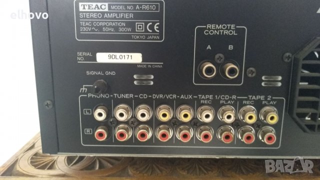 Стерео усилвател TEAC A-R610, снимка 6 - Ресийвъри, усилватели, смесителни пултове - 38704794