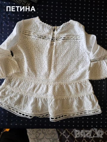 дантела дамска блуза , снимка 2 - Ризи - 54365054