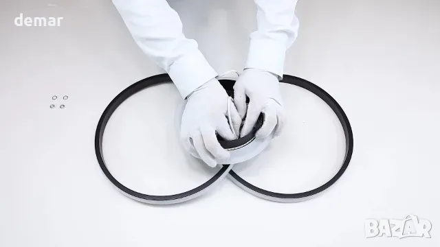 MELAYR 36W LED таванна лампа с 3 режима цветова температура (3000K/4500K/6500K) и memory, снимка 7 - Лампи за таван - 55849739