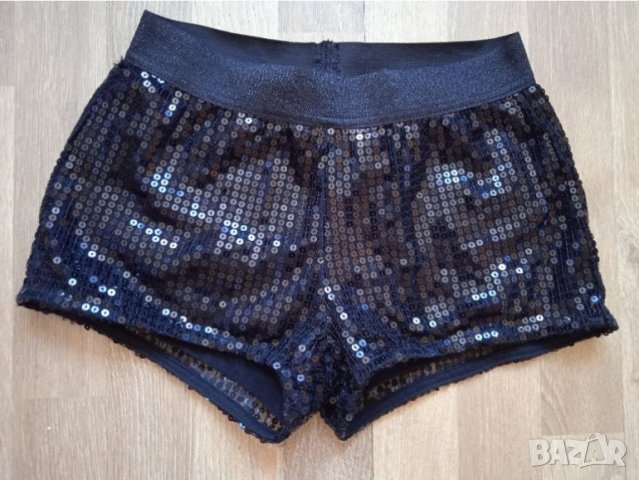 Панталонки с пайети , снимка 3 - Детски панталони и дънки - 38067141