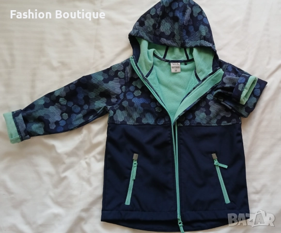 Детска ветрова с полар отвътре, размер 128, снимка 3 - Детски якета и елеци - 51932488