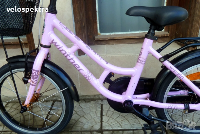 УИНТЪР -16 цола капли ! Алуминиев ! Много лек !, снимка 5 - Велосипеди - 52381018