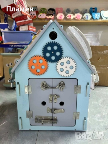 Busy Board Busy House / Бизиборд тип Къща за развитие на дечица, снимка 3 - Други - 52371060
